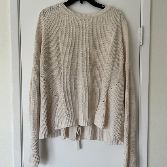 Tie-Back Lucky Brand Sweater - Picture 2 of 3